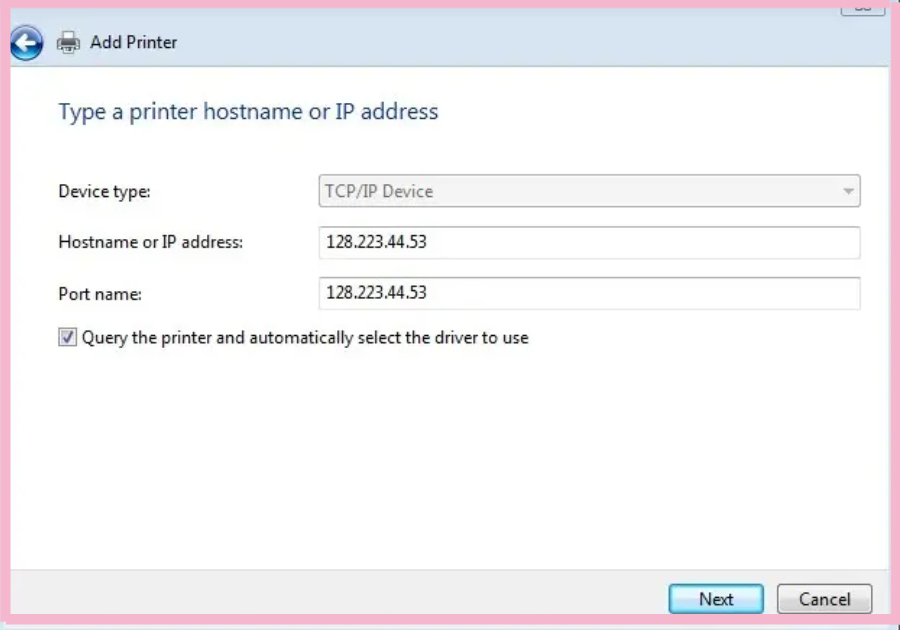 Add a printer port