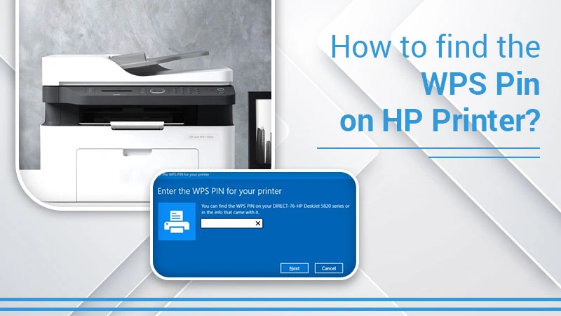 wps pin hp printer