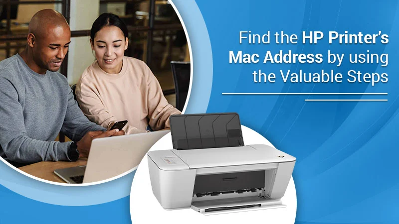 hp printer mac address