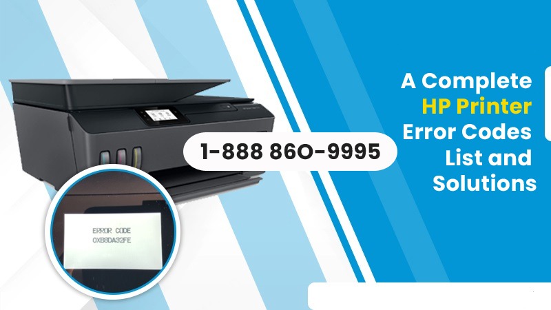 HP Printer Error Codes List
