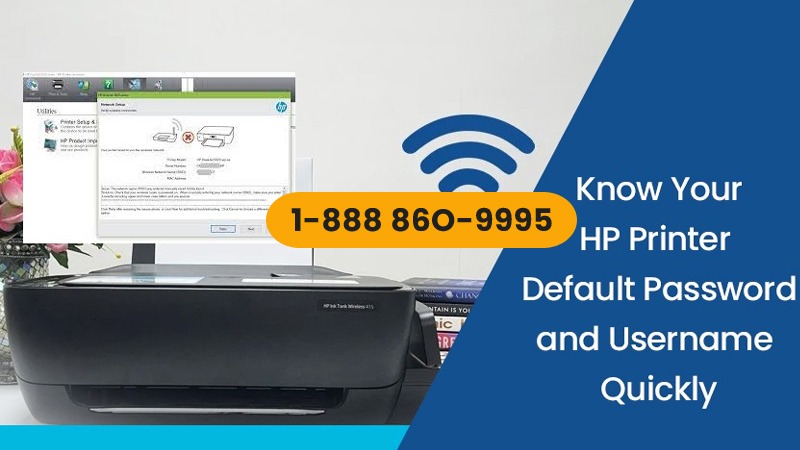 HP Printer Default Password