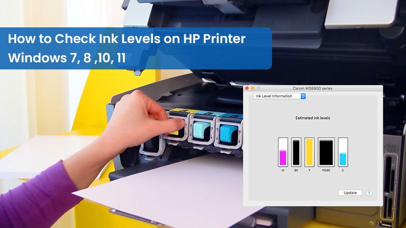 How to Check Ink Levels on HP Printer Windows