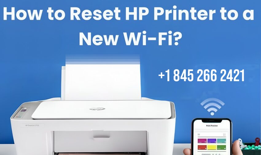 How to Reset HP Printer to a New Wi-Fi?