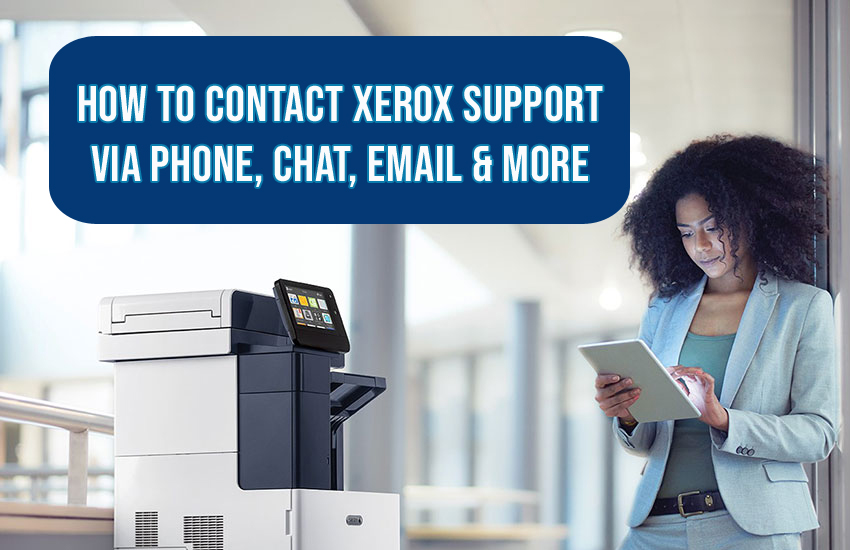 Contact Xerox Support