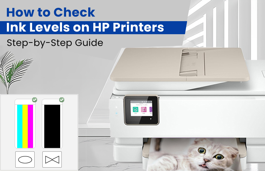 Ink Levels on HP Printer