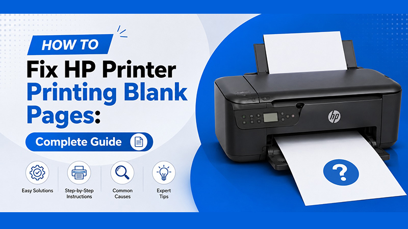 printer printing blank
