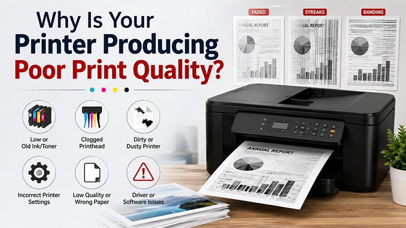 Printer Producing Poor Print Quality