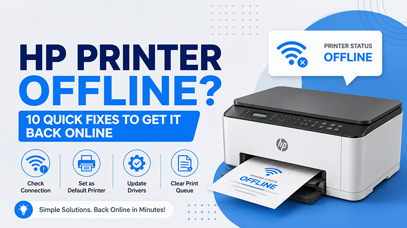 HP Printer Offline