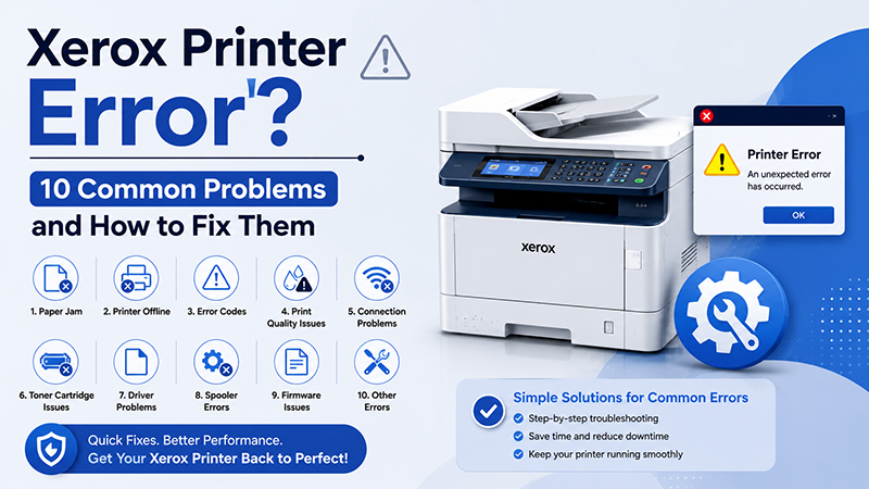 Xerox Printer Error